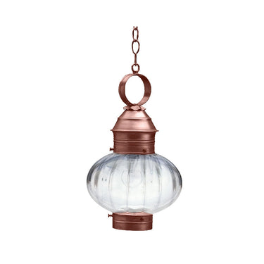 Northeast Lantern 2042-MED Onion Hanging No Cage Medium Base Soket 6