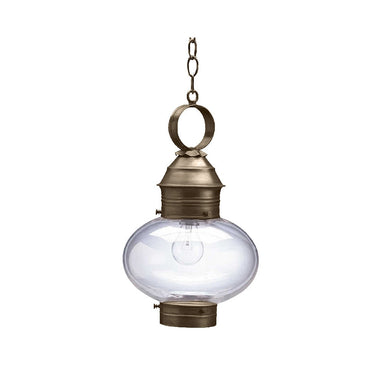 Northeast Lantern 2042-MED Onion Hanging No Cage Medium Base Soket 7