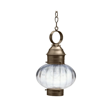 Northeast Lantern 2042-MED Onion Hanging No Cage Medium Base Soket 9