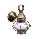 Northeast Lantern 2515-MED Caged Onion Wall Medium Base Socket 7