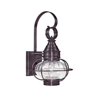 Northeast Lantern 2521-MED Caged Onion Wall Medium Base Socket 12