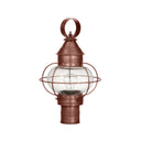 Northeast Lantern 2523-MED Caged Onion Post Medium Base Socket 5