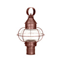 Northeast Lantern 2533-MED Caged Onion Post Medium Base Socket 4