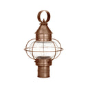 Northeast Lantern 2533-MED Caged Onion Post Medium Base Socket 5