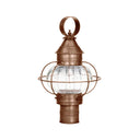Northeast Lantern 2533-MED Caged Onion Post Medium Base Socket 6