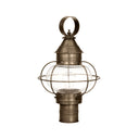Northeast Lantern 2533-MED Caged Onion Post Medium Base Socket 7