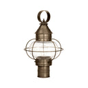 Northeast Lantern 2533-MED Caged Onion Post Medium Base Socket 8