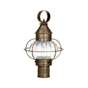Northeast Lantern 2533-MED Caged Onion Post Medium Base Socket 9
