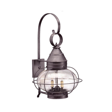 Northeast Lantern 2571-LT2 Caged Onion Wall 2 Light Candelabra Socket 11