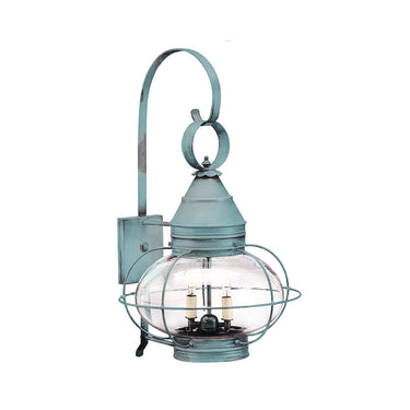 Northeast Lantern 2571-LT2 Caged Onion Wall 2 Light Candelabra Socket 13
