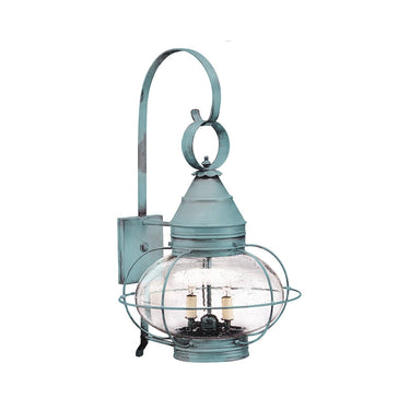 Northeast Lantern 2571-LT2 Caged Onion Wall 2 Light Candelabra Socket 14