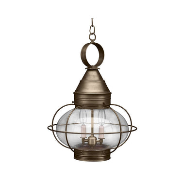 Northeast Lantern 2572-LT2 Caged Onion Hanging 2 Light Candelabra Socket 7
