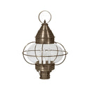 Northeast Lantern 2573-LT3 Caged Onion Post 3 Light Candelabra Socket 12