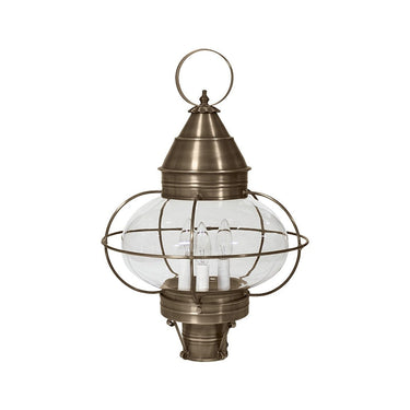 Northeast Lantern 2573-LT3 Caged Onion Post 3 Light Candelabra Socket 12