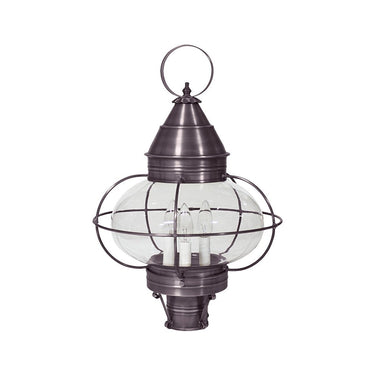 Northeast Lantern 2573-LT3 Caged Onion Post 3 Light Candelabra Socket 18