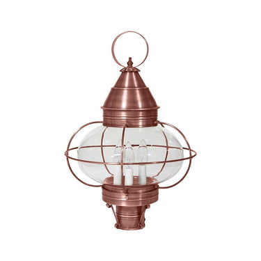 Northeast Lantern 2573-LT3 Caged Onion Post 3 Light Candelabra Socket 6