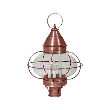Northeast Lantern 2573-LT3 Caged Onion Post 3 Light Candelabra Socket 8