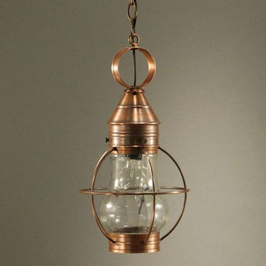 Northeast Lantern 2722-MED Caged Pear Hanging Medium Base Socket - Crescent Harbor