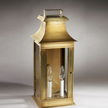 Northeast Lantern 5651-CIM Pagoda Wall Medium Base Socket With Chimney - Crescent Harbor