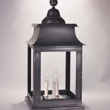 Northeast Lantern 5653P-CIM Pagoda Pier Medium Base Socket With Chimney - Crescent Harbor
