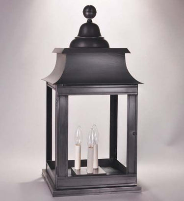 Northeast Lantern 5653P-CIM Pagoda Pier Medium Base Socket With Chimney - Crescent Harbor