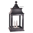 Northeast Lantern 5653P-CIM Pagoda Pier Medium Base Socket with Chimney 1