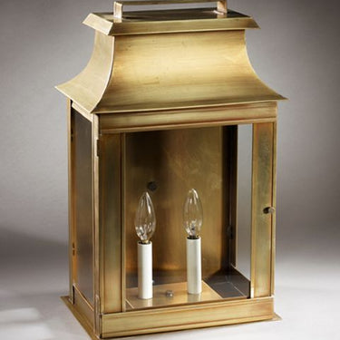 Northeast Lantern 5751-CIM Pagoda Wall Medium Base Socket With Chimney - Crescent Harbor