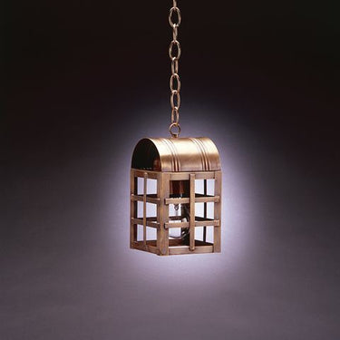 Northeast Lantern 6112-MED Culvert Top H-Bars Hanging Medium Base Socket With Chimney - Crescent Harbor
