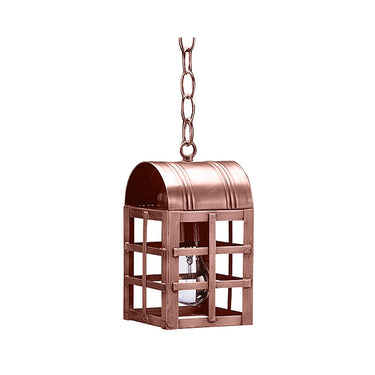 Northeast Lantern 6112-MED Culvert Top H-Bars Hanging Medium Base Socket with Chimney 4