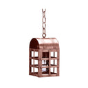 Northeast Lantern 6112-MED Culvert Top H-Bars Hanging Medium Base Socket with Chimney 5