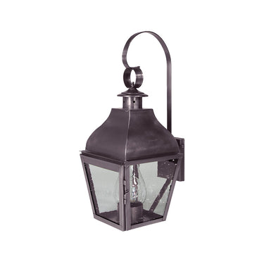 Northeast Lantern 7637-CIM Curved Top Wall with Top Scroll Medium Base Socket with Chimney 11