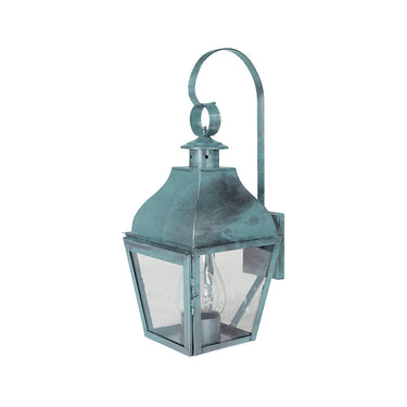 Northeast Lantern 7637-CIM Curved Top Wall with Top Scroll Medium Base Socket with Chimney 13