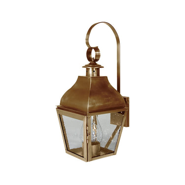 Northeast Lantern 7637-CIM Curved Top Wall with Top Scroll Medium Base Socket with Chimney 2