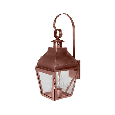 Northeast Lantern 7637-CIM Curved Top Wall with Top Scroll Medium Base Socket with Chimney 4