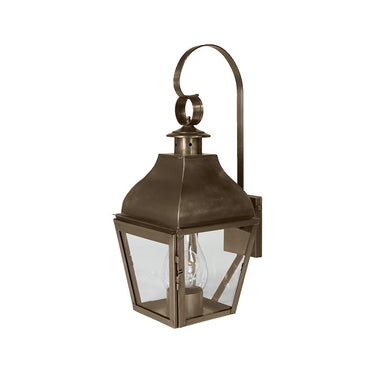 Northeast Lantern 7637-CIM Curved Top Wall with Top Scroll Medium Base Socket with Chimney 7