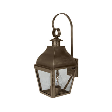 Northeast Lantern 7637-CIM Curved Top Wall with Top Scroll Medium Base Socket with Chimney 8