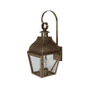 Northeast Lantern 7637-CIM Curved Top Wall with Top Scroll Medium Base Socket with Chimney 9