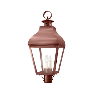 Northeast Lantern 7643-CIM Curved Top Post Medium Base Socket with Chimney 2
