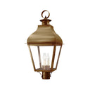 Northeast Lantern 7643-CIM Curved Top Post Medium Base Socket with Chimney 1