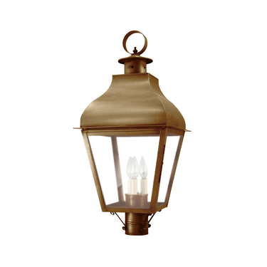 Northeast Lantern 7643-CIM Curved Top Post Medium Base Socket with Chimney 1