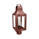 Northeast Lantern 9033-CIM Culvert Top Post Medium Base Socket 8