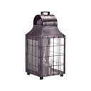 Northeast Lantern 9251-CIM Culvert Top H-Rod Wall Medium Base Socket 14