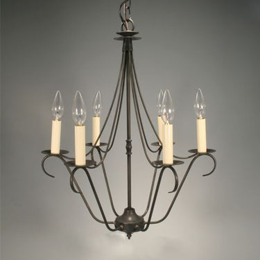 Northeast Lantern 929-LT6 Hanging 6 Light Candelabra Sockets - Crescent Harbor