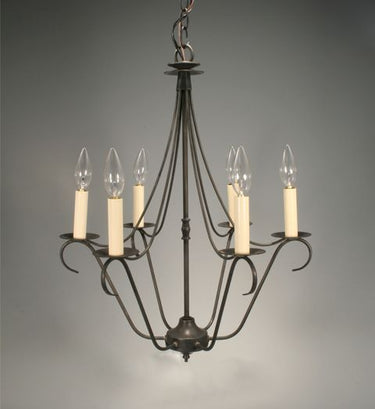 Northeast Lantern 929-LT6 Hanging 6 Light Candelabra Sockets - Crescent Harbor