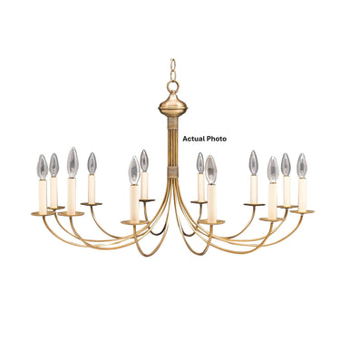 Northeast Lantern 952-LT12 Signature 12 Light 34 inch Chandelier Ceiling Light 1