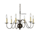 Northeast Lantern 969-LT6 Signature 6 Light 26 inch Chandelier Ceiling Light 1