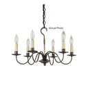 Northeast Lantern 982-LT6 Signature 6 Light 21 inch Chandelier Ceiling Light 2