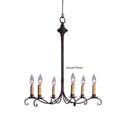 Northeast Lantern 983-LT6 Signature 6 Light 23 inch Chandelier Ceiling Light 1