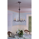 Northeast Lantern 983V-LT8 Signature 6 Light 24 inch Chandelier Ceiling Light in 8 2