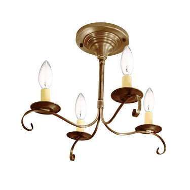 Northeast Lantern 984F-LT4 Signature 4 Light 16 inch Chandelier Ceiling Light 1
